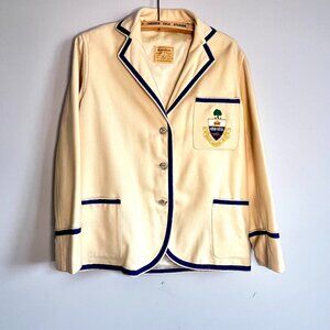 Rare find ~ Vintage 50s/60s Academic U of T blazer